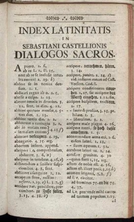 Index Latinitatis