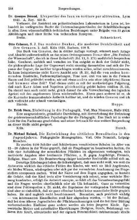 218-219, Michael Ruland. Die Entwicklung des sittlichen Bewußtseins in den Jugendjahren