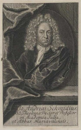 Bildnis des Jo. Andreas Schmidius