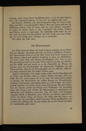 Die Wasseramsel