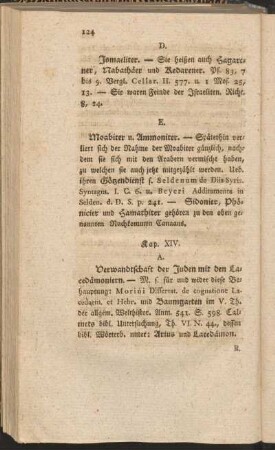 Kap. XIV.