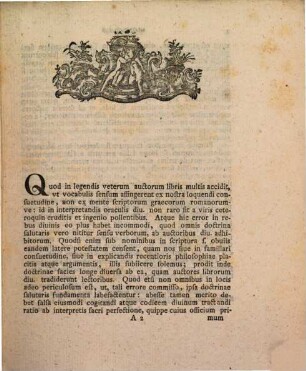 Animadversionum ad phychologiam sacram particula .... 1, Commentatio qua ad sacra pentecostalia ... celebranda ... excitat ...