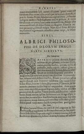 De deorum imaginibus liber