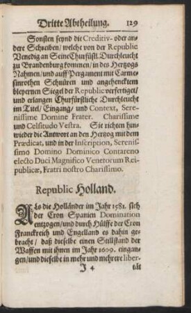Republic Holland.