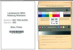 Entnazifizierung Priska Birko, geb. 06.06.1904 ()