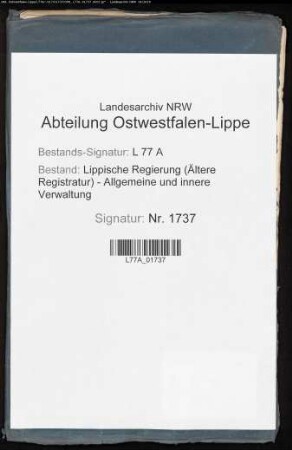 Der Entwurf eines Pressegesetzes