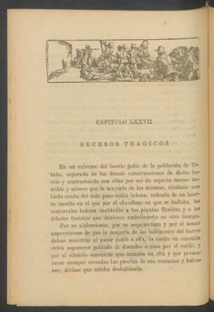 Capítulo LXXVII - Sucesos trágicos
