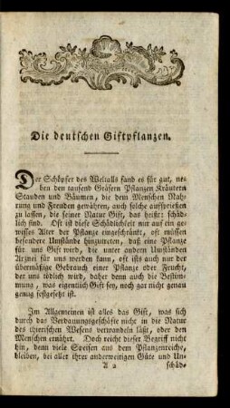 Die deutschen Giftpflanzen.