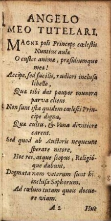 Manuductio Ad Coelum : Medullam continens Sanctorum Patrum, & veterum Philosophorum