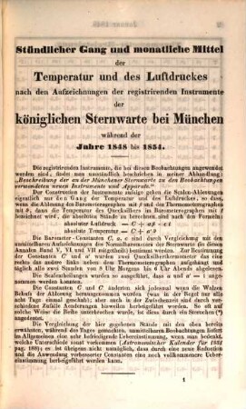 Annalen der Königlichen Sternwarte bei München. 8 = 23 d. Gesamtw. 1855