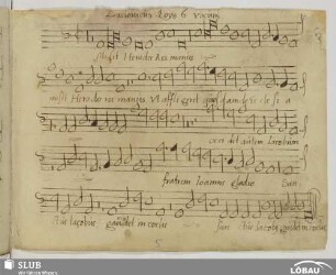 Loys, Ludovicus: Misit Herodes rex manus