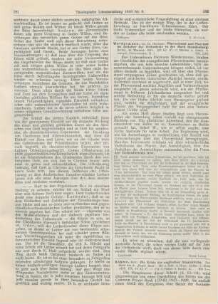 182-183 [Rezension] Böhme, Kurt, Die Krisis der englischen Staatskirche