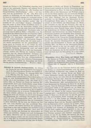 267-268 [Rezension] Zeitschrift für bayrische Kirchengeschichte ; 6,1-4.1931