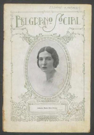 [Fotografía de] Señorita María Reta Oranga