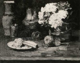 Schuch, Carl : Stillleben, Öl, 61,5 x 78,5 cm, um 1900
