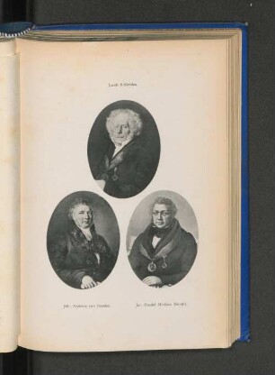 Jacob Schleiden. Joh. Andreas von Beseler. Jac. Daniel Mathias Moraht.