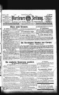 Viersener Zeitung : aelteste Zeitung des Dreistädtegebietes, verbunden mit der "Wacht" in Dülken und Süchteln