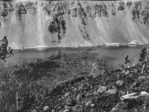 Crater Lake : Blick auf den Skell Channel des Crater Lake von Wizard Island aus