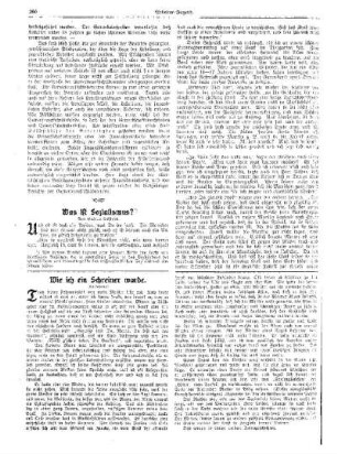 Was ist Sozialismus?