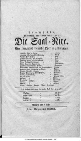 Die Saal=Nixe