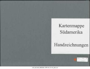 Argentinien : Handzeichnungen : Kartensammlung