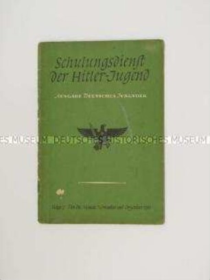 Schulungsheft für Führer des "Jungvolkes"