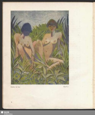 Mädchen im Gras