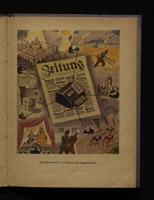 Der Fernschreiber im Dienste der Allgemeinheit