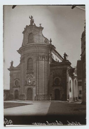 Klosterkirche Sankt Georg, Ochsenhausen: Ansicht, Westfassade