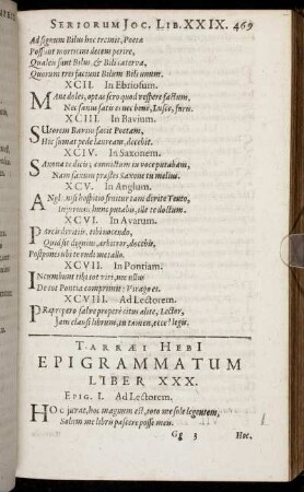 Liber XXX.