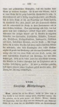141-144 Kirchliche Mittheilungen