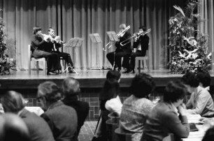 Müllheim: Bürgerhaus; Musik; Bläserquartett Läubin