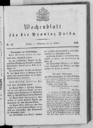 Nr. 42, Ausgabe vom 14. Oktober 1848