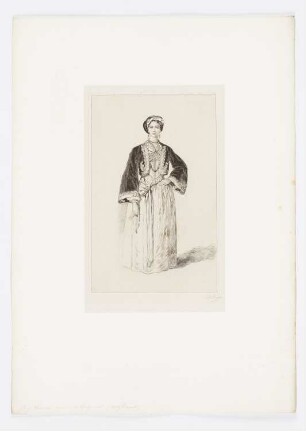 Femme mariée de Belgrade, Blatt 5 der Folge "Bevölkerung der Donauprovinzen im Jahr 1854"