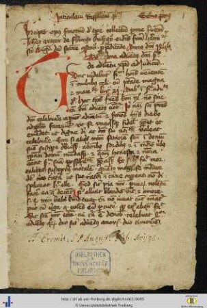 [1r - 244v] Sermones de tempore, de sanctis et de communi sanctorum.
