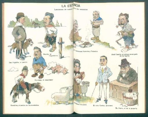 La estancia : Lecciones de cosas.- Para las escuelas