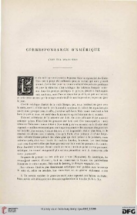 2. Pér. 34.1886: L' art aux États-Unis : correspondance d'Amérique