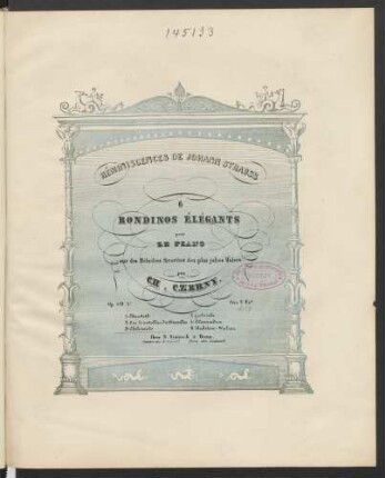 3: Philomèle : Op. 519 No. 3