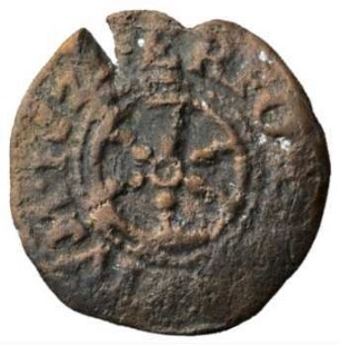 Fundmünze, 3 Scherf, 1622