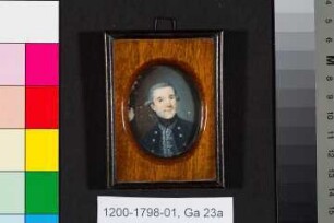 Bildnis Regimentschirurg Johann Friedrich Schrader