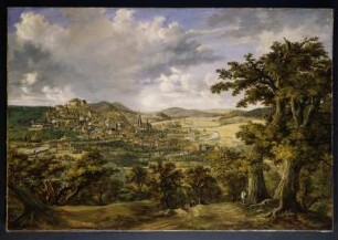 Stadtansicht von Marburg