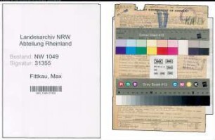 Entnazifizierung Max Fittkau , geb. 13.12.1902 (Ingenieur)