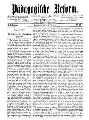 Die Bedeutung der pädagogischen Tagespresse