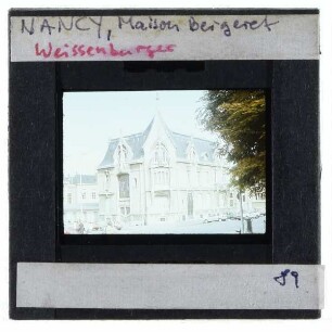 Nancy, Maison Bergeret