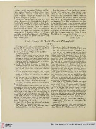 Das Zeichnen als Ausdrucks- und Bildungsmittel