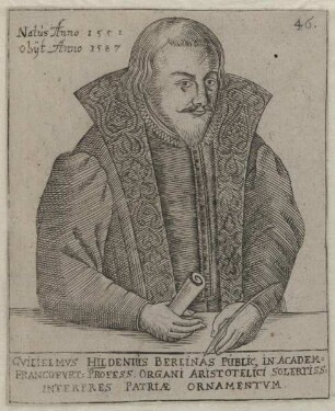 Bildnis des Gvilielmvs Hildenivs