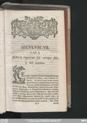 Cap. I. Historia regnorum sub utroque sole.