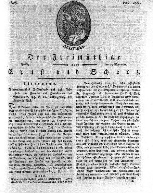 Nro. 238, Freitag den 29. November