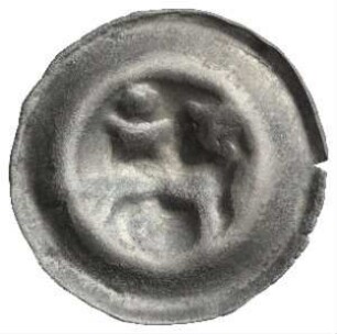 Fundmünze, Hohlpfennig, 1296 - 1412