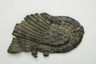 Vogel-Fragment, von einem Pilgerzeichen (?)